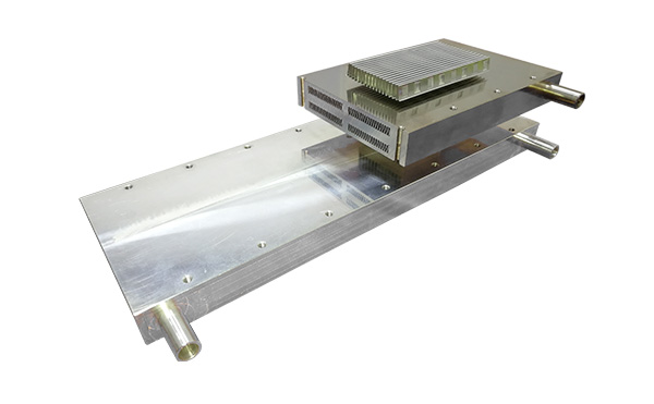 微通道真空釬焊水冷板 微通道真空釬焊水冷板
