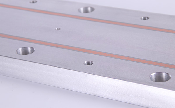 1米長電力電源水冷板 1米長電力電源水冷板