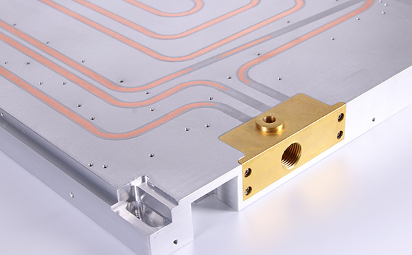 三通道光纖激光器均溫水冷板 三通道光纖激光器均溫水冷板
